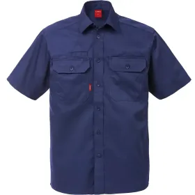 Arbeitshemd Kurzarm &quot;7387 B60&quot; dunkelblau, XL