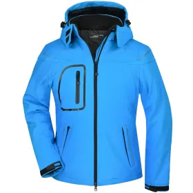 Damen Winter Softshelljacke &quot;JN1001&quot; aqua, XL