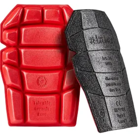 Kniepolster "4058" schwarz/rot