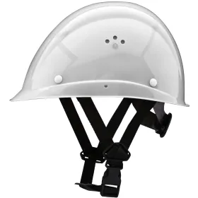 Maststeigerhelm für Höhenarbeiten signalweiß