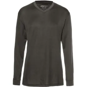 Langarmshirt mit UV-Schutz &quot;AUSTIN&quot; grau, L