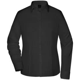 Damen Business Bluse &quot;JN645&quot; Slim Fit L, black