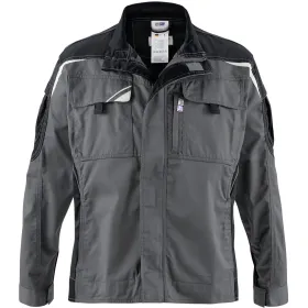 Blousonjacke &quot;BESTWORK NEW&quot; grau/schwarz, L