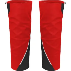 Beinlinge für Shorts &quot;IRON&quot; rot/schwarz, N3 (52-56)