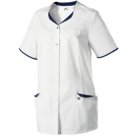 Damen Kasack &quot;1702-485&quot; Med & Care XL, weiß/nachtblau