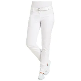 Damen-Stretchhose Classic-Fit &quot;08/6700&quot; 36, Weiß