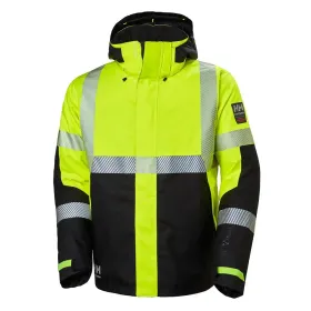 Warnschutz Winterjacke &quot;ICU&quot; gelb/schwarz, L