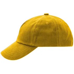 Kinder Basecap &quot;MB7010&quot; 5-Panel gold-yellow