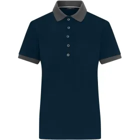 Damen Polo-Shirt &quot;JN1303&quot; navy/anthracite-melange, S
