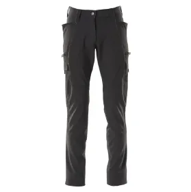 Damen Stretch-Servicehose &quot;ACCELERATE&quot; Diamond schwarz, 82C38 (EU 38)