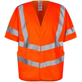 Warnschutz Verkehrsweste kurzarm &quot;5031-240&quot; Safety XL/XXL, Orange
