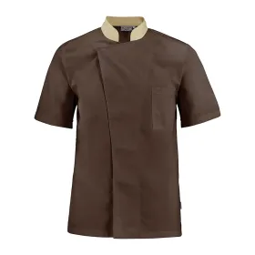 Herren Kochhemd &quot;TURNIP&quot; L, braun