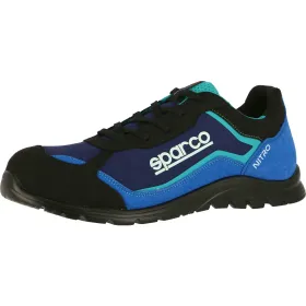 Sicherheitshalbschuhe S3 "NITRO BLACK BLUE"  45