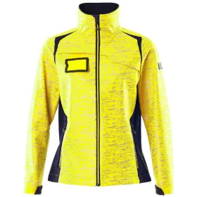 Damen Softshell Jacke &quot;ACCELERATE SAFE&quot; gelb/schwarzblau, L