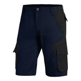 Arbeitsshorts "WULF" 48, marine/schwarz