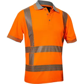 Warnschutz Polo-Shirt X-Viz-Flex 6210 orange 4XL