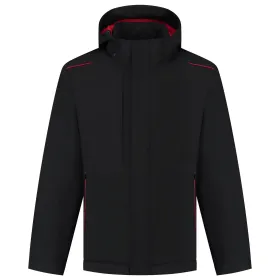 Winterjacke "402703" Accent black/red, M
