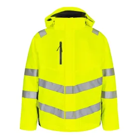 Warnschutz Winterjacke &quot;1946-930&quot; Safety Kl. 3 L, gelb/schwarz