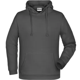 Herren Basic Hoody Men "JN796" L, graphite