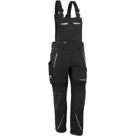 Latzhose &quot;IRON&quot; schwarz, S54 (kurz)