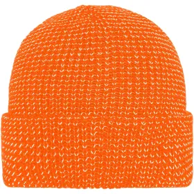 Strickmütze &quot;MB7142&quot; mit Reflex bright-orange