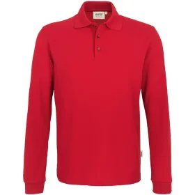 Longsleeve-Poloshirt "PERFORMANCE" 815 Rot, M