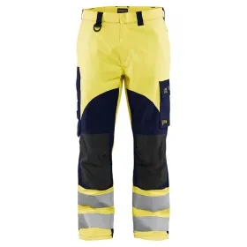 Multinorm-Bundhose &quot;1588&quot; INHERENT gelb/marine, D27