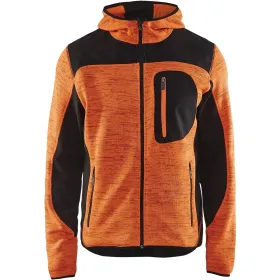 Strickjacke &quot;4930&quot; mit Softshell XXL, 259 orange/schwarz