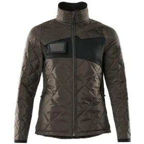 Damen Steppjacke mit CLIMASCOT® &quot;ACCELERATE&quot; dunkelanthrazit/schwarz, M