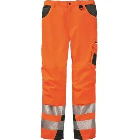 Warnschutz Bundhose &quot;TENNESSEE&quot; orange/grau, 26