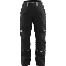 Damen Multinorm Bundhose &quot;7173&quot; schwarz/grau C44