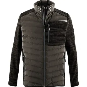 Hybridjacke "PREMIUM" schlamm/schwarz, XL