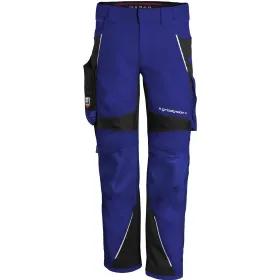 Bundhose &quot;IRON&quot; kornblau/schwarz, N52