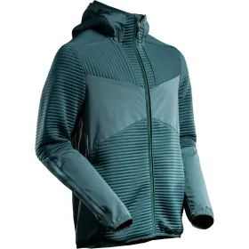 Kapuzen-Sweatjacke "22603-681" Customized L, waldgrün