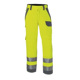 Multinorm Bundhose &quot;PROTECTIQ HIGH VIS&quot; arc1 warngelb/anthrazit, 98