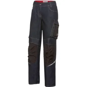 Damen Jeans-Bundhose "1973-031" Bplus deep blue/stone, 28/32