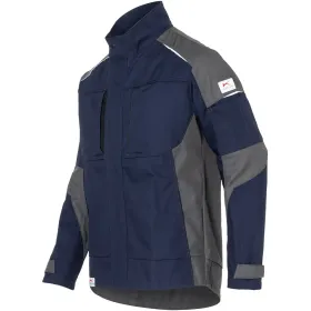 Bundjacke &quot;ACTIVIQ cotton+&quot; dunkelblau/anthrazit, XL