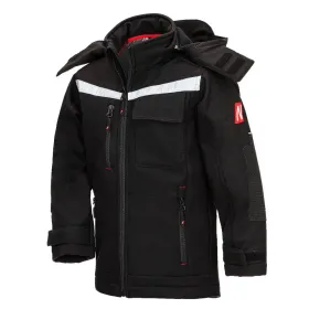 Kinder Softshelljacke &quot;7180KIDS&quot; MOTION TEX KIDS schwarz 98/104