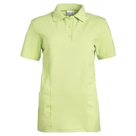 Damen-Poloshirt Halbarm &quot;08/2546&quot; XL, hellgrün