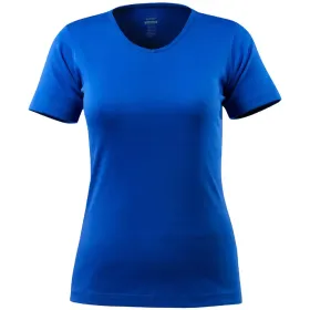 Damen T-Shirt &quot;NICE&quot; Crossover M, kornblau