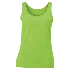 Damen Elastic Tank-Top &quot;JN970&quot; lime-green, M
