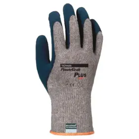 Allround Arbeitshandschuhe &quot;PowerGrab PLUS&quot; grau/blau 9