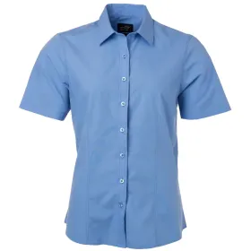 Damen Kurzarm Bluse &quot;JN679&quot; aqua, 3XL