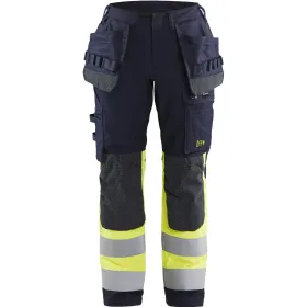 Damen Multinorm Handwerkerhose &quot;7185&quot; gelb C44