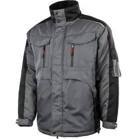Parka &quot;CELSIUS&quot; grau/schwarz, L