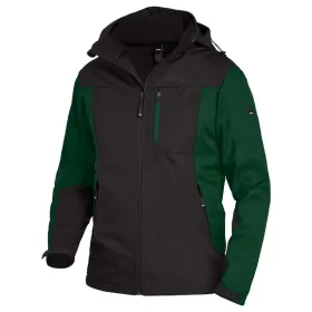 Softshelljacke &quot;JANNIK&quot; grün/schwarz, XL
