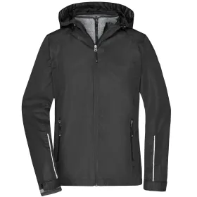 3-in-1 Damenjacke &quot;JN1153&quot; XL, black/black