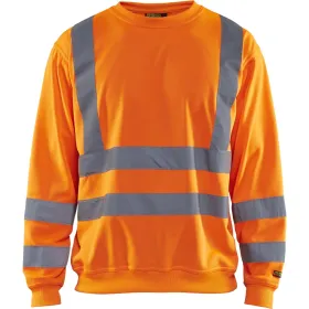 Warnschutz Pullover &quot;3341&quot; Orange, L