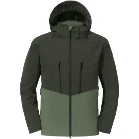 Regenjacke &quot;SCHUTZSCHILD&quot; Zipin grün, M