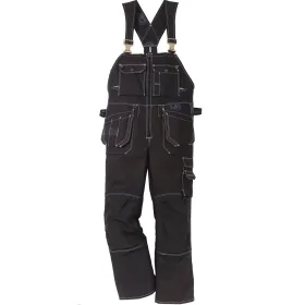 Handwerker Latzhose &quot;51 FAS&quot; Klassiker schwarz, D120